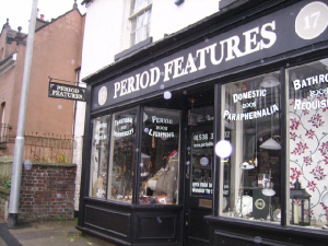 PHOTO. Period Features, Broad St. Leek.